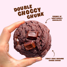 Load image into Gallery viewer, The Double Choccy Chunk Cookie
