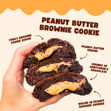 Load image into Gallery viewer, The Peanut Butter Brownie Cookie
