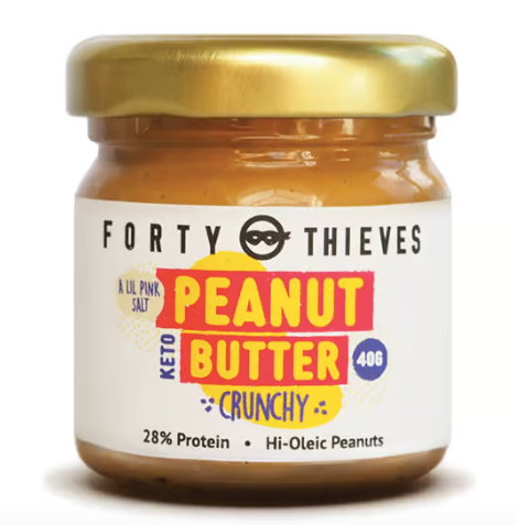 FREE Forty Thieves Crunchy PB Sample Jar (40g)