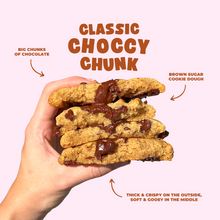 Load image into Gallery viewer, The Classic Choccy Chunk Cookie
